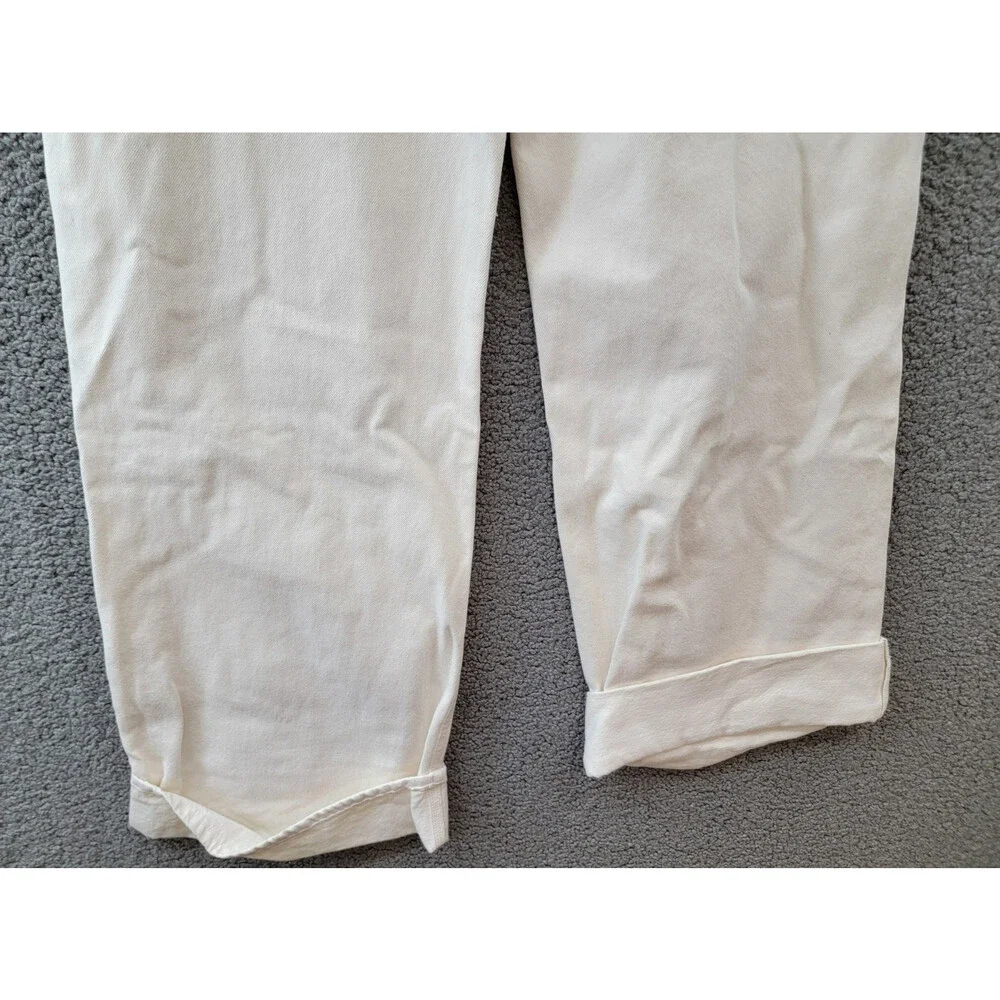 AGOLDE Dame High Rise Wide Leg Jeans Womens 27 Fortune Cookie Button Fly Closure - Picture 14 of 15